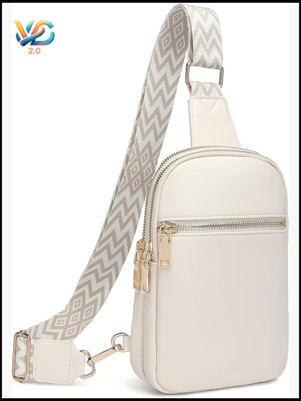 Anti Theft Small Sling Bag Cross Body RFID Vegan Leather Travel Purse